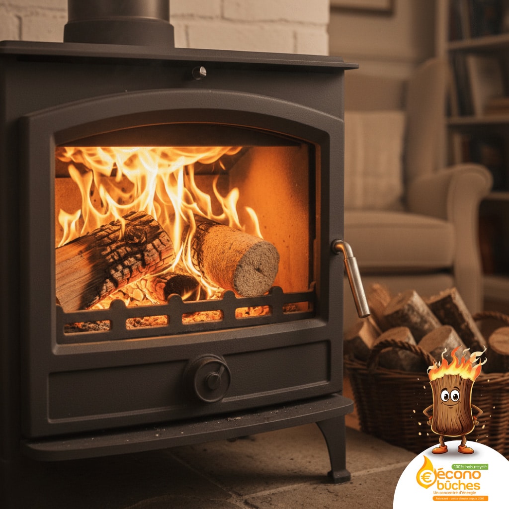 Peut-on mélanger bûches compressées et bois de chauffage classique ?