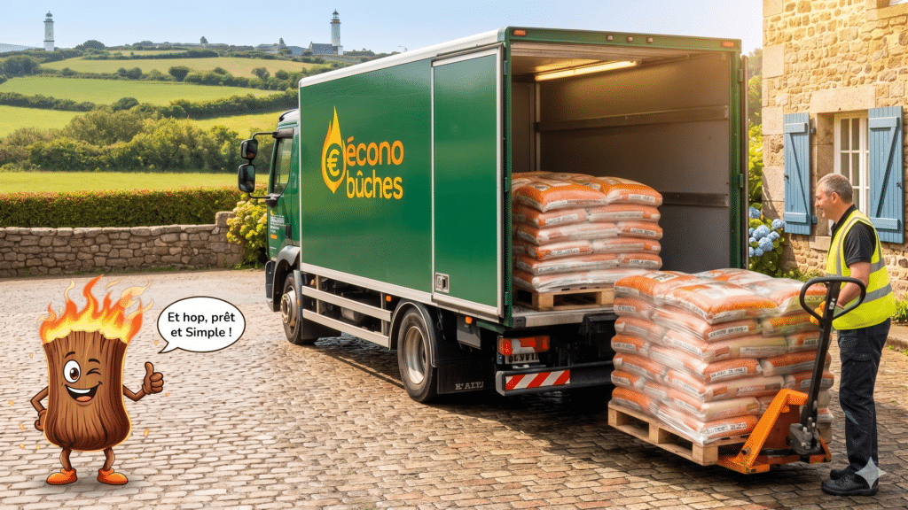 Livraison Econo'Bûches en Bretagne : remplacement du fournisseur brazeco qui a fermé.
